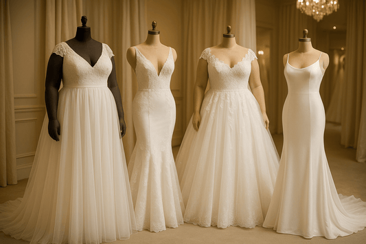 Wedding Dress Styles How to Choose the Perfect Fit for Your Body Type - violetta-bridal