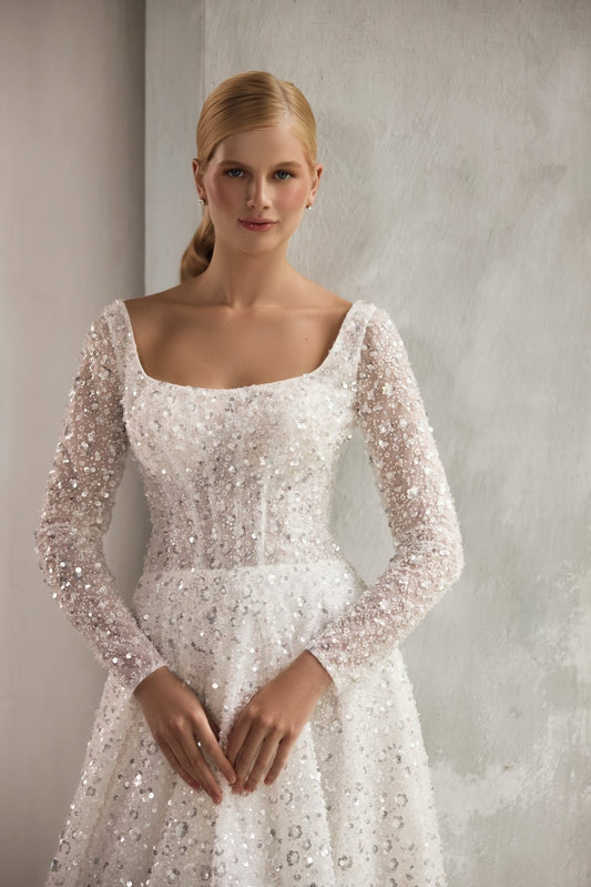 Brielle radiant elegance wedding gown - violetta - bridal