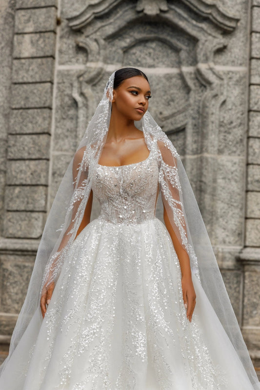 Christine ball gown wedding dress - violetta - bridal