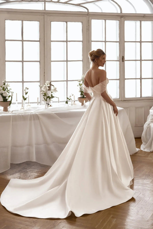 Cler wedding dress timeless elegance - violetta - bridal