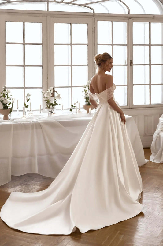 Cler wedding dress timeless elegance - violetta - bridal
