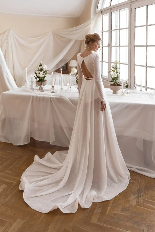 Fiona exquisite full lace wedding gown - violetta - bridal