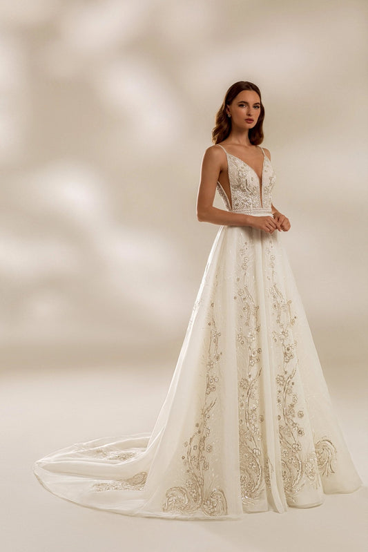 Gabrielle wedding dress timeless beauty and modern grace - violetta - bridal