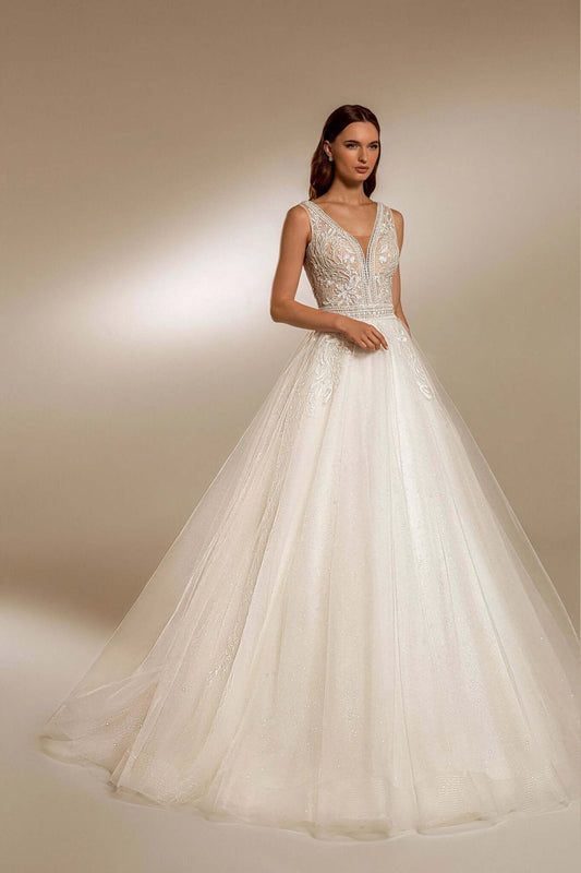 Loran wedding dress unforgetable celebration of beauty and grace - violetta - bridal