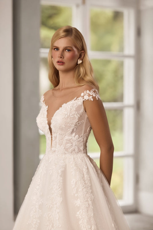 Mandine wedding gown - violetta - bridal