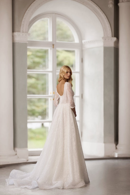 Tiziana elegant wedding gown - violetta - bridal