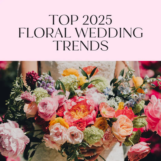 TOP 2025 floral wedding trends