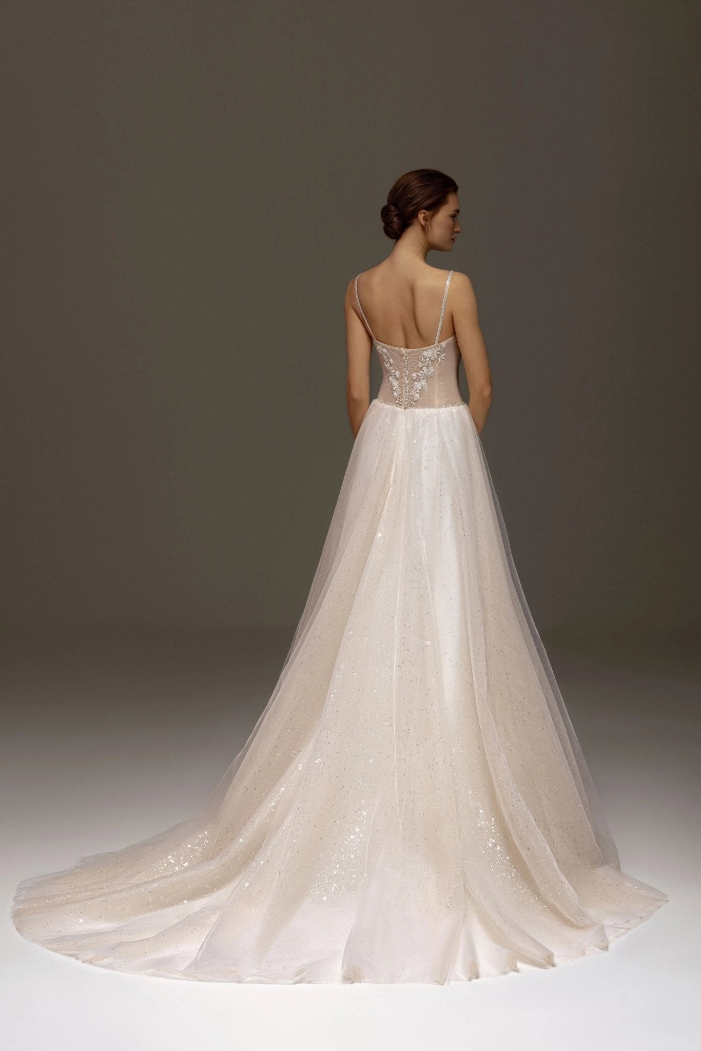 Adissele affordable elegant bridal dress with modern sophistication - violetta - bridal