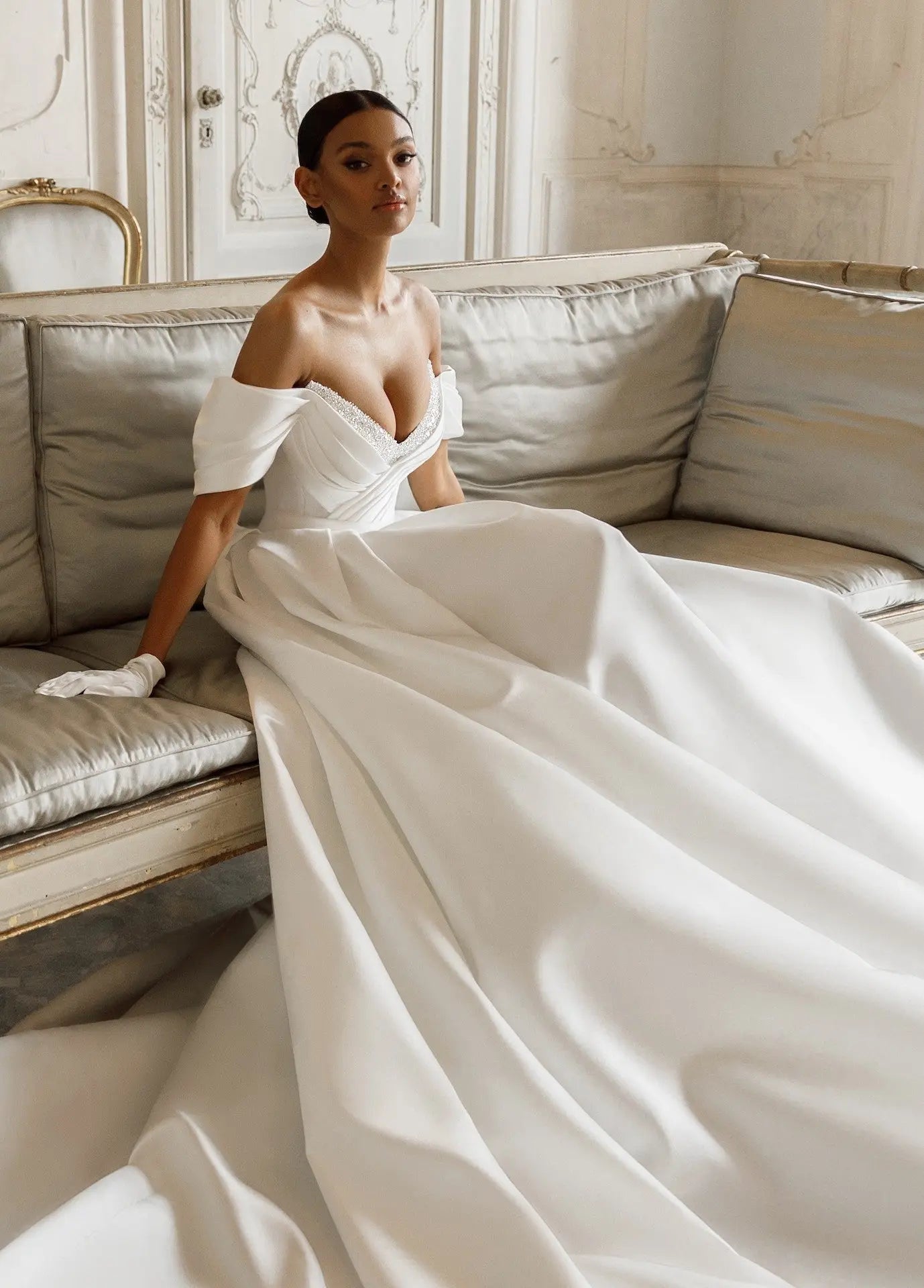 Adriana elegant wedding dress - violetta - bridal