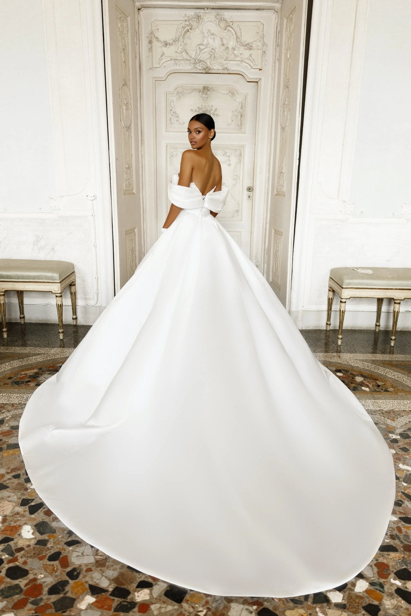 Adriana elegant wedding dress - violetta - bridal