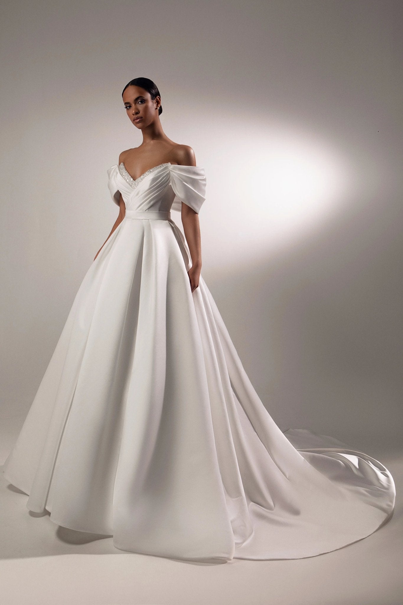 Adriana elegant wedding dress - violetta - bridal