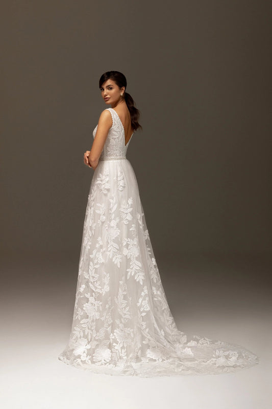 Agata charming wedding dress - violetta - bridal