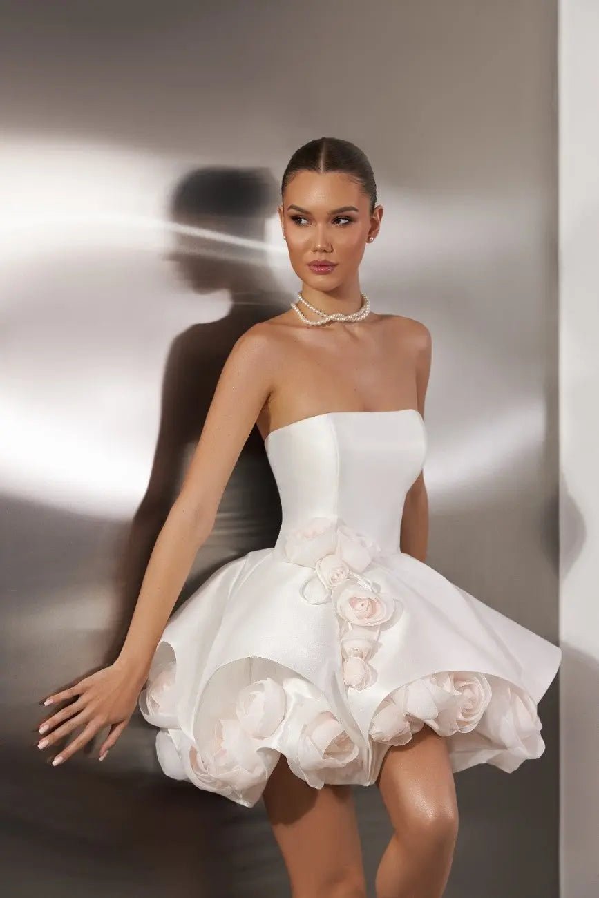 Alex Elegant Wedding Dress With Comfort Fit And Style - violetta - bridal