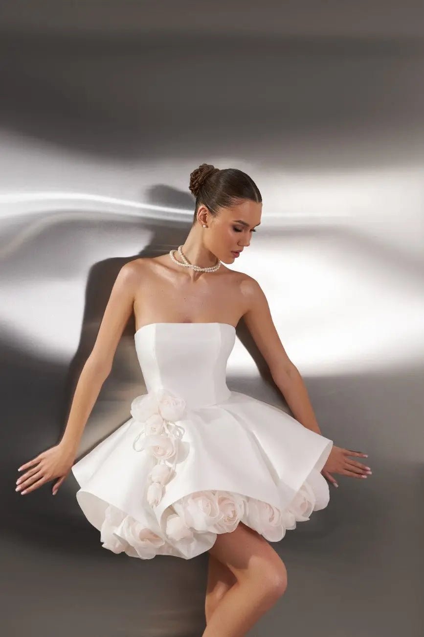 Alex Elegant Wedding Dress With Comfort Fit And Style - violetta - bridal