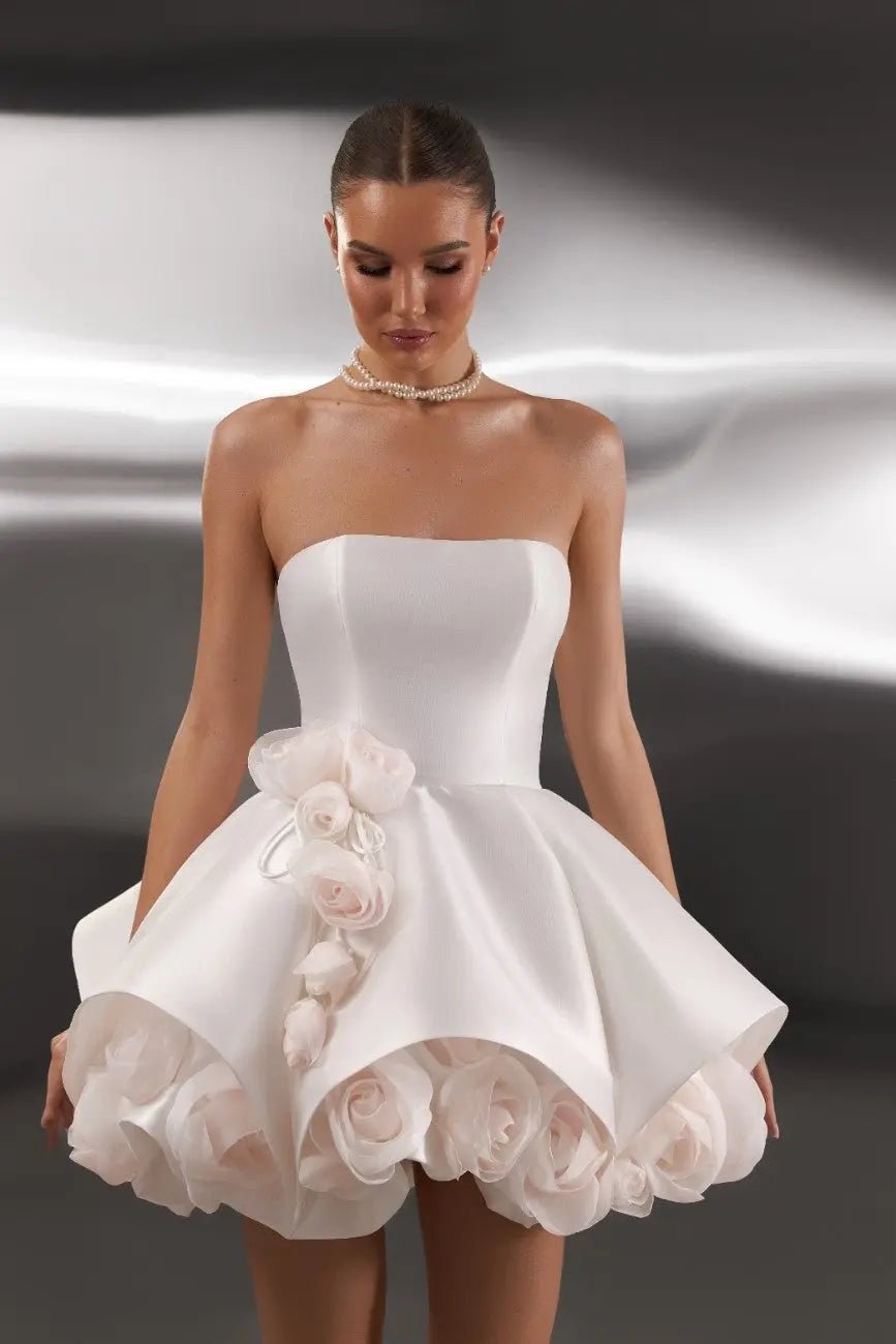 Alex Elegant Wedding Dress With Comfort Fit And Style - violetta - bridal