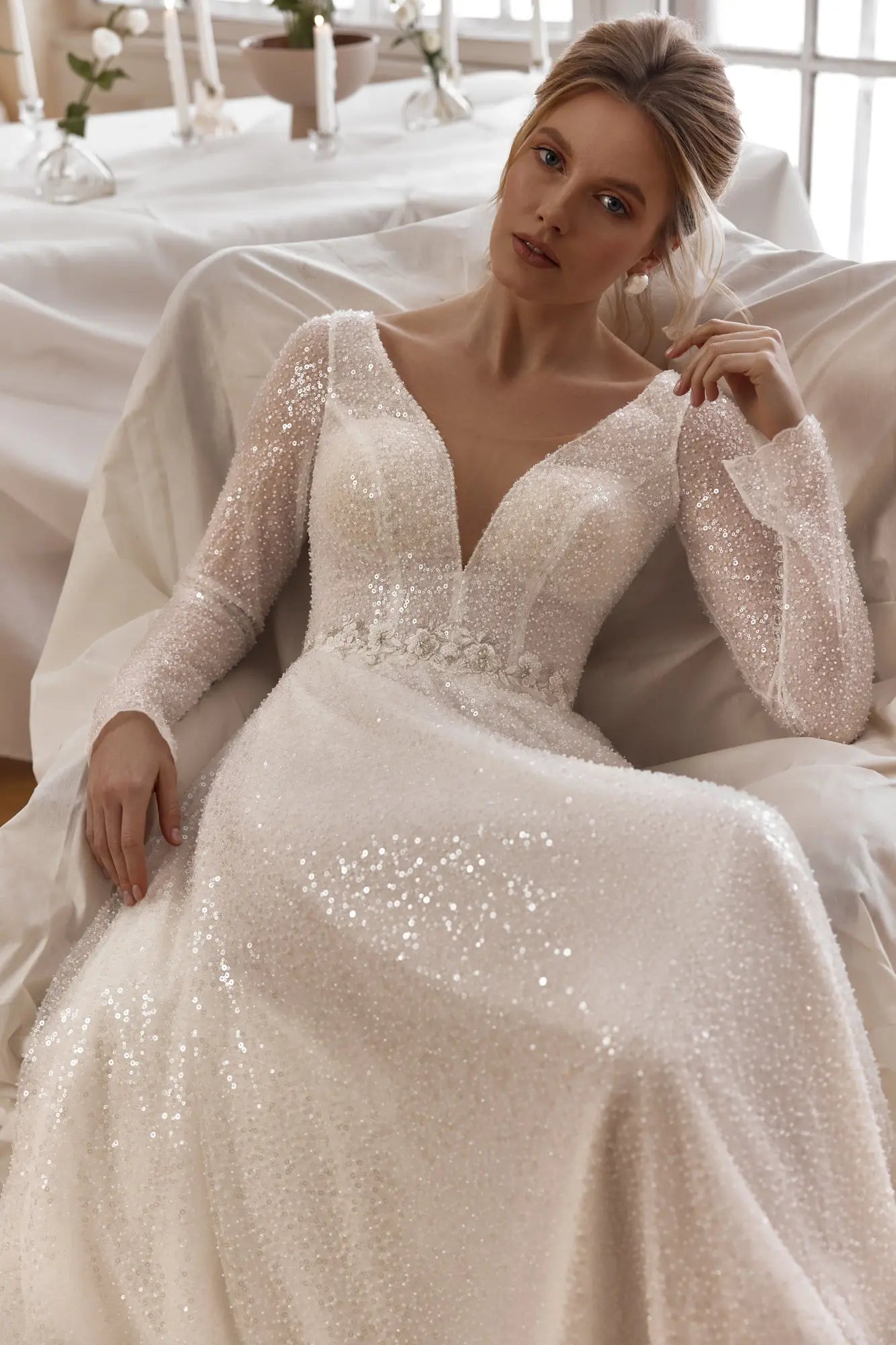 Amalia Wedding Dress Elegant Style at Great Value Today - violetta - bridal