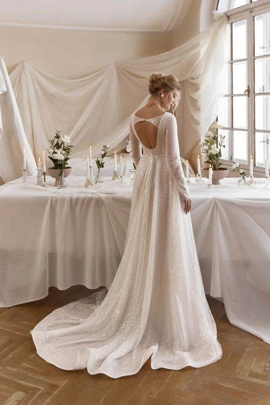 Amalia Wedding Dress Elegant Style at Great Value Today - violetta - bridal