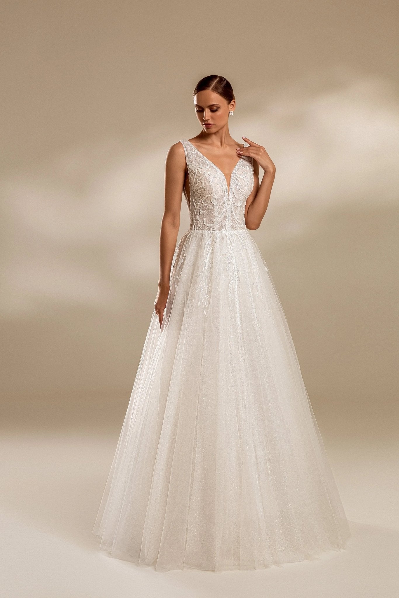 Amanda Bridal Wedding Dress Elegant Gown For Your Day - violetta - bridal