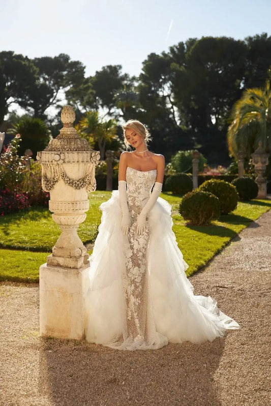 Ann Wedding Gown With Versatile Fit For Flawless Comfort - violetta - bridal