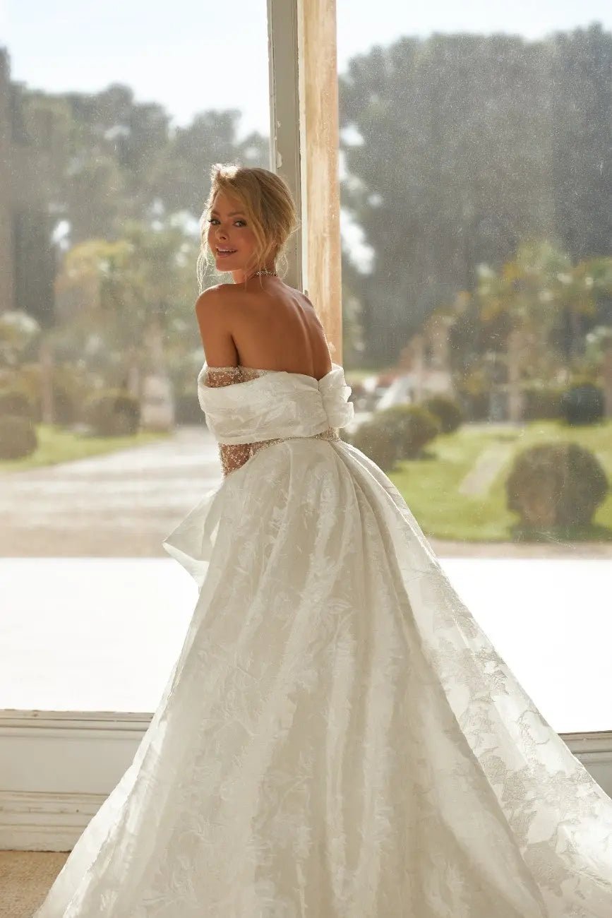 Annabelle All Day Comfort Wedding Dress For Reception - violetta - bridal