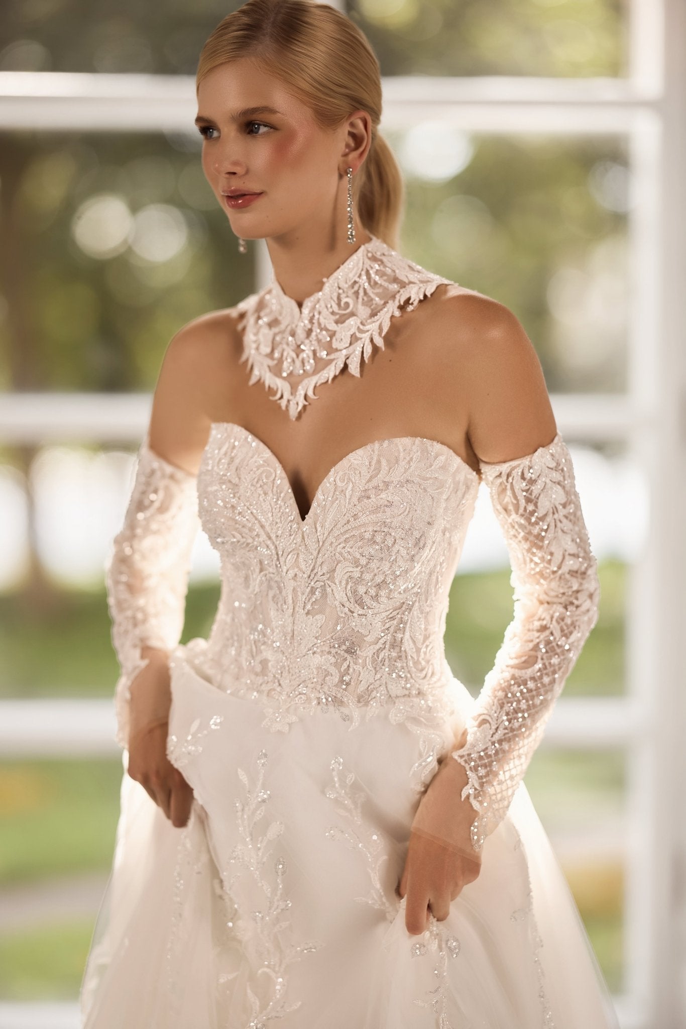 Antonella lace wedding gown - violetta - bridal