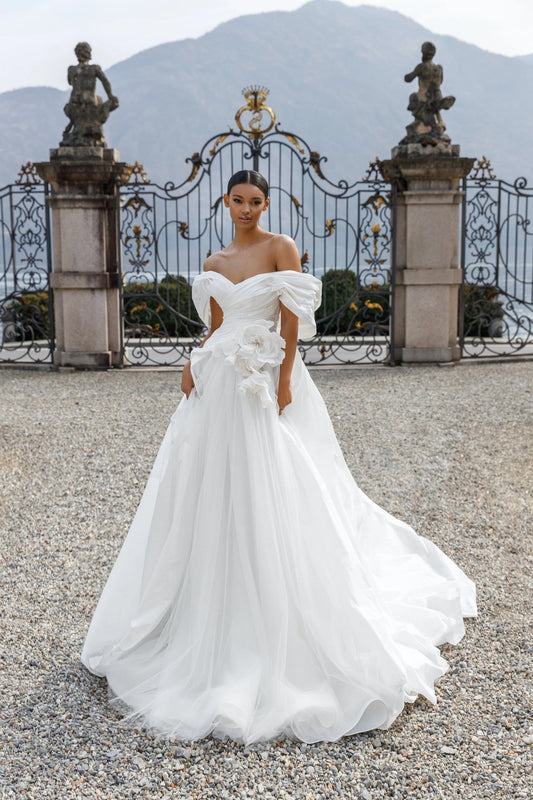 April ball gown bridal dress - violetta - bridal