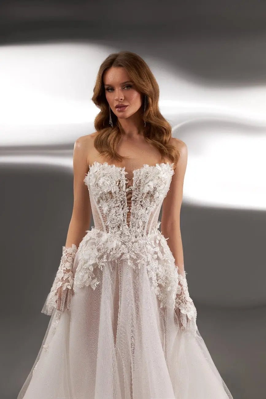 Ariadna Wedding Dress Timeless Sophistication For Brides - violetta - bridal