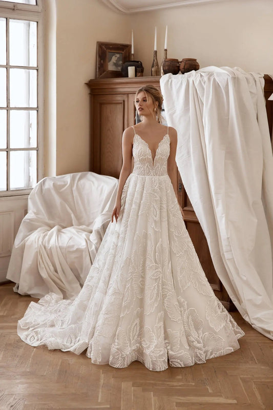 Bella modern chic style - violetta - bridal