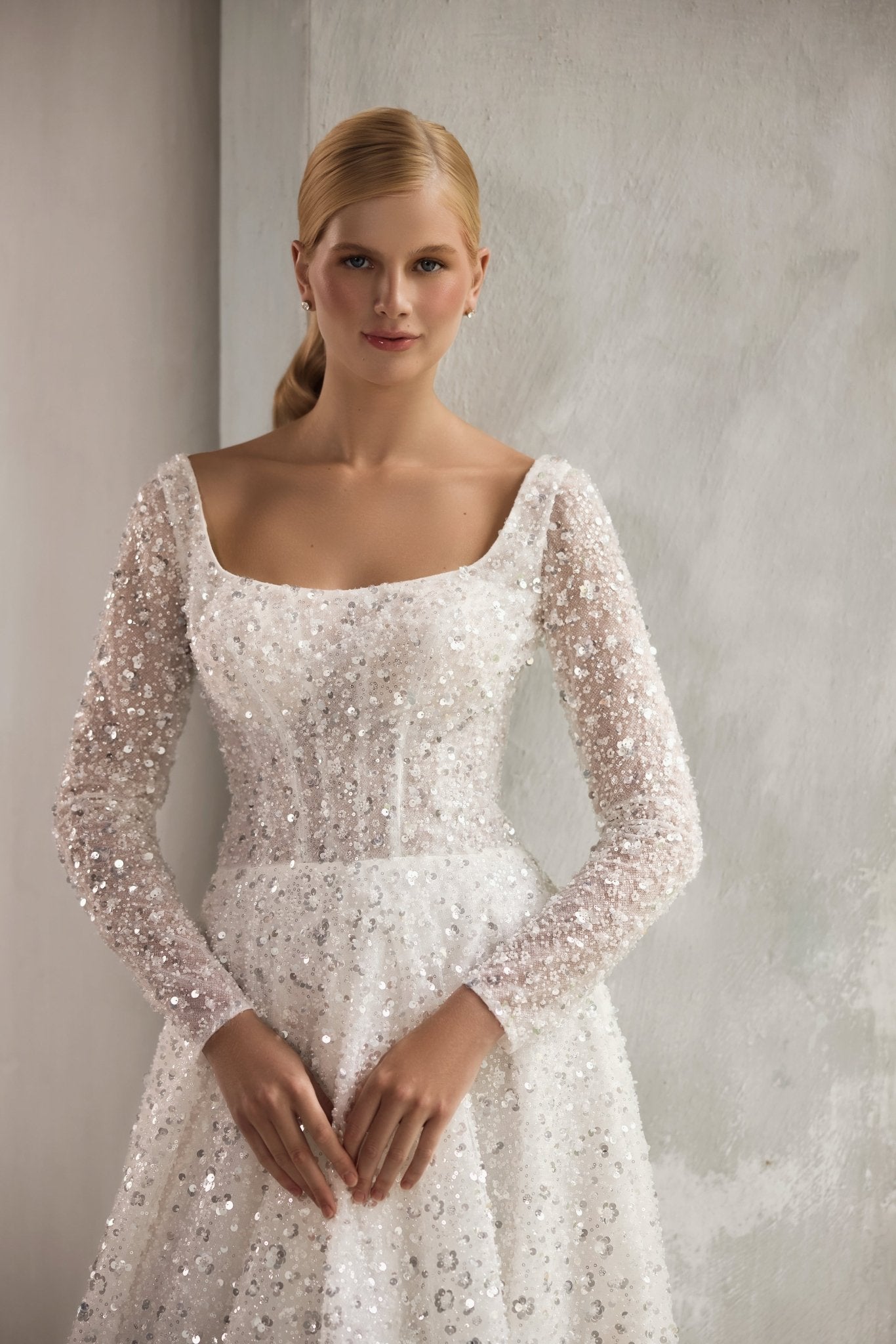 Brielle radiant elegance wedding gown - violetta - bridal