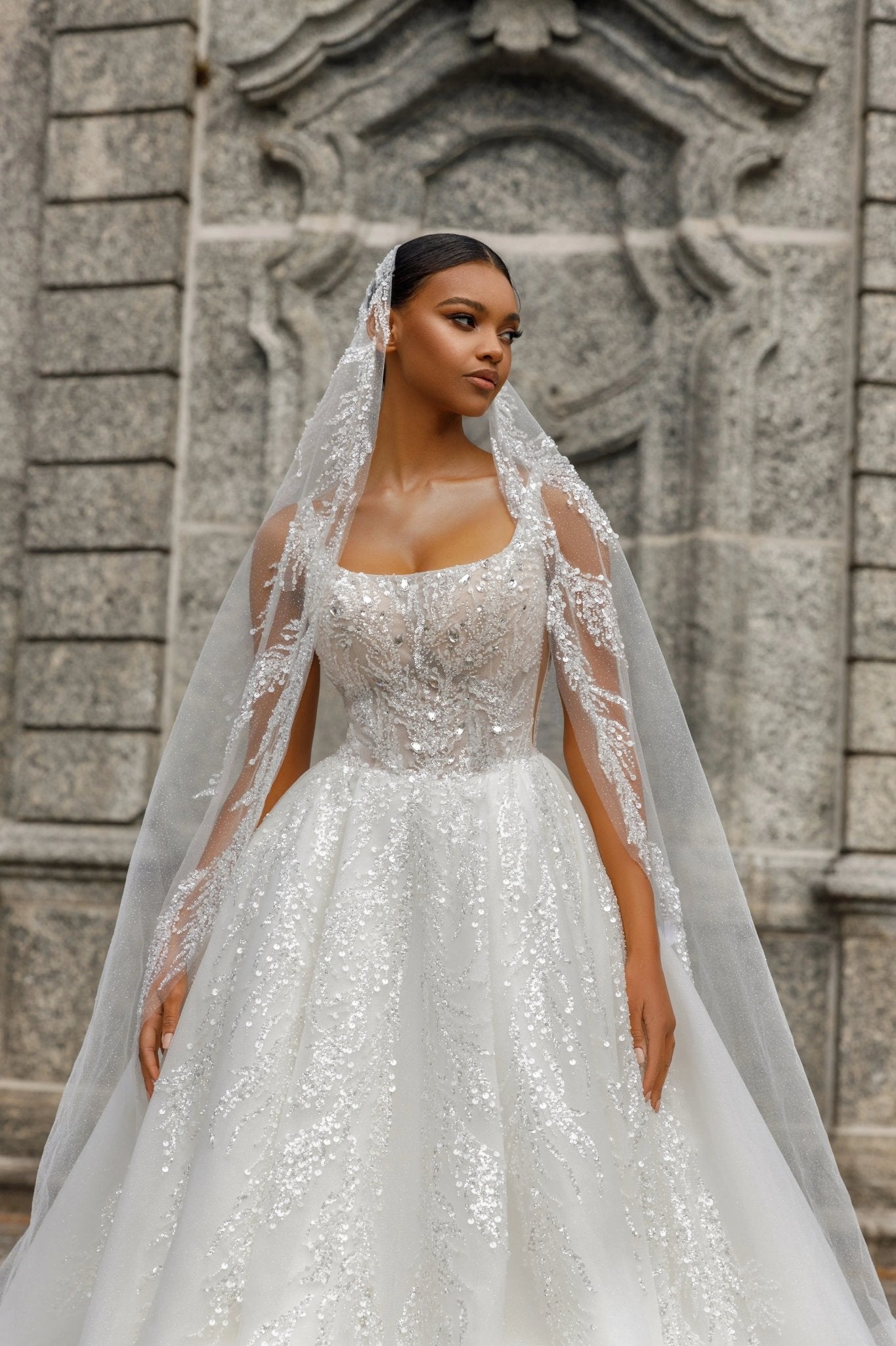 Christine ball gown wedding dress - violetta - bridal