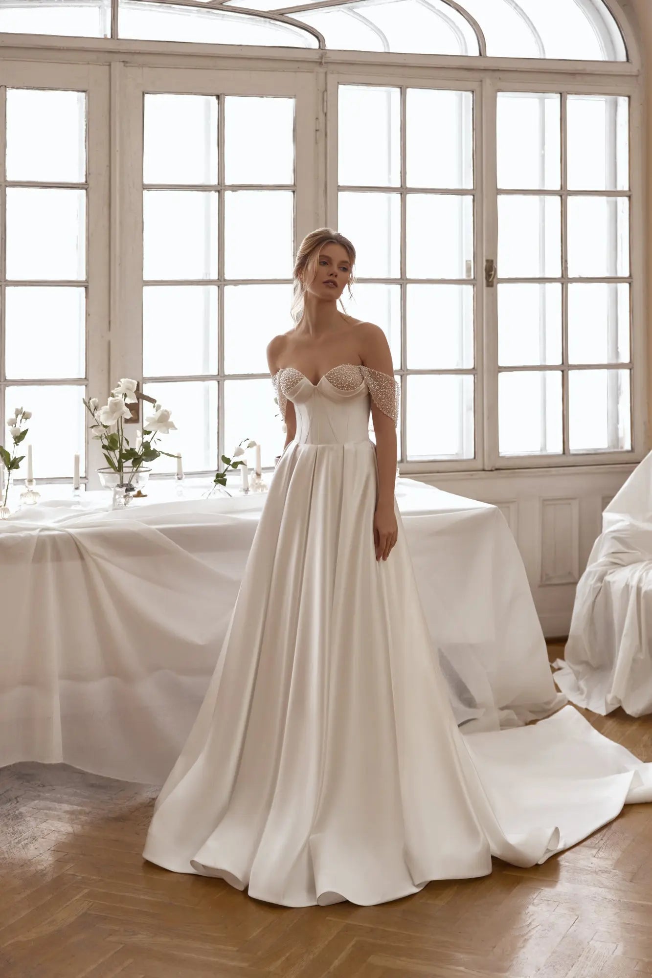 Cler wedding dress timeless elegance - violetta - bridal