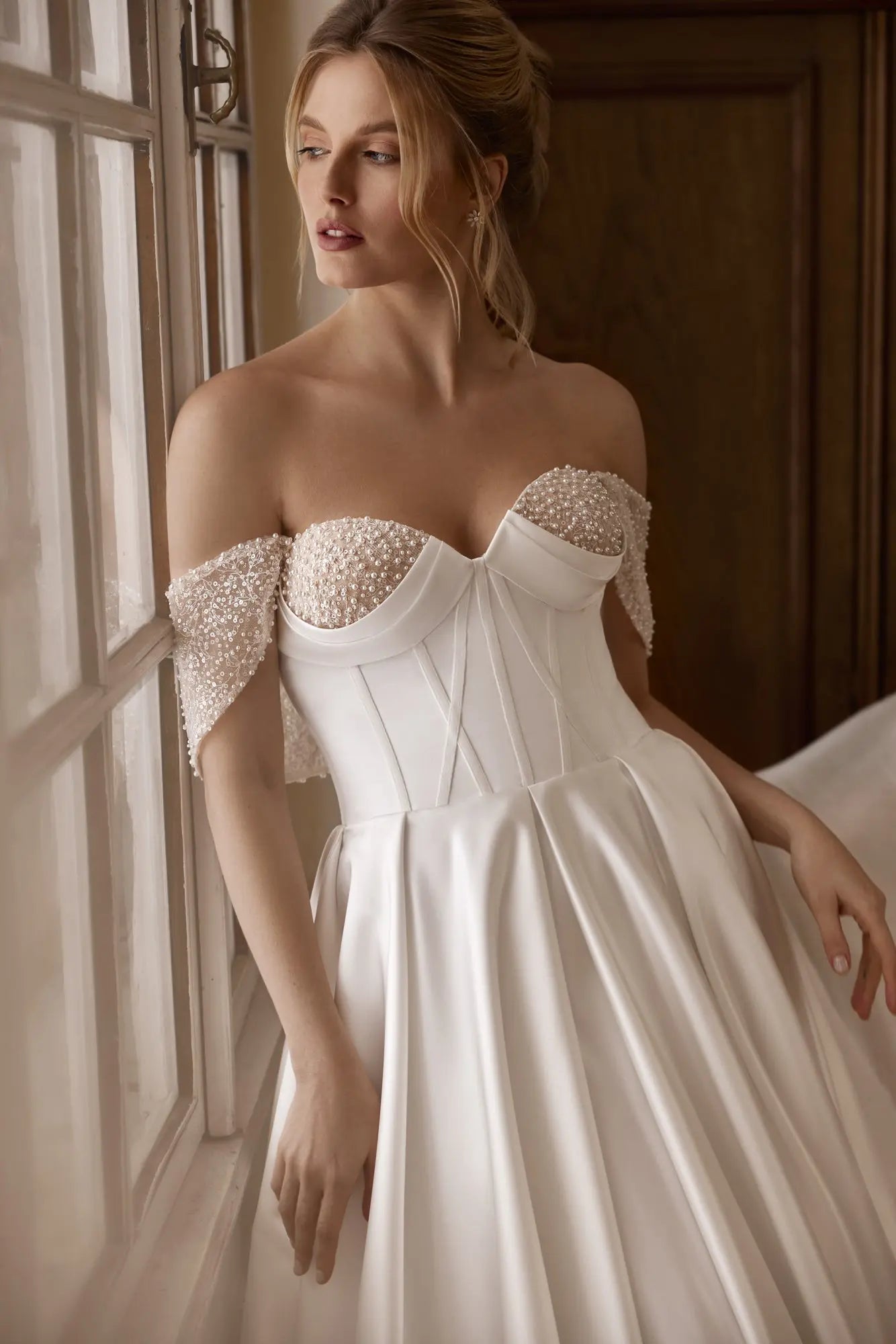 Cler wedding dress timeless elegance - violetta - bridal