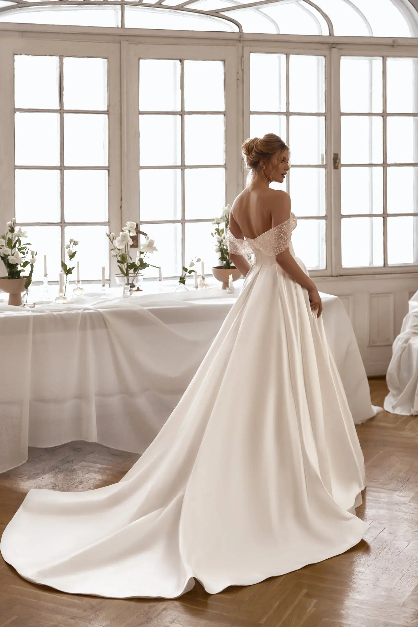 Cler wedding dress timeless elegance - violetta - bridal