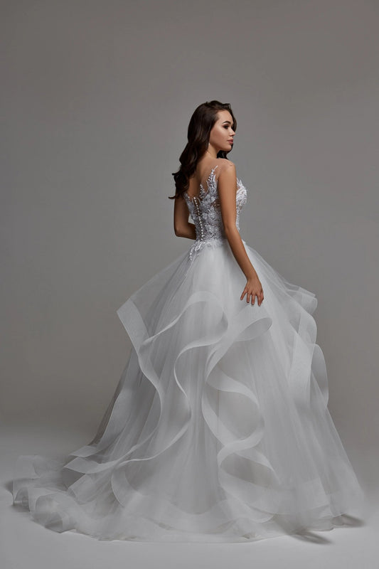 Debby wedding dress for Comfort and Confidence - violetta - bridal