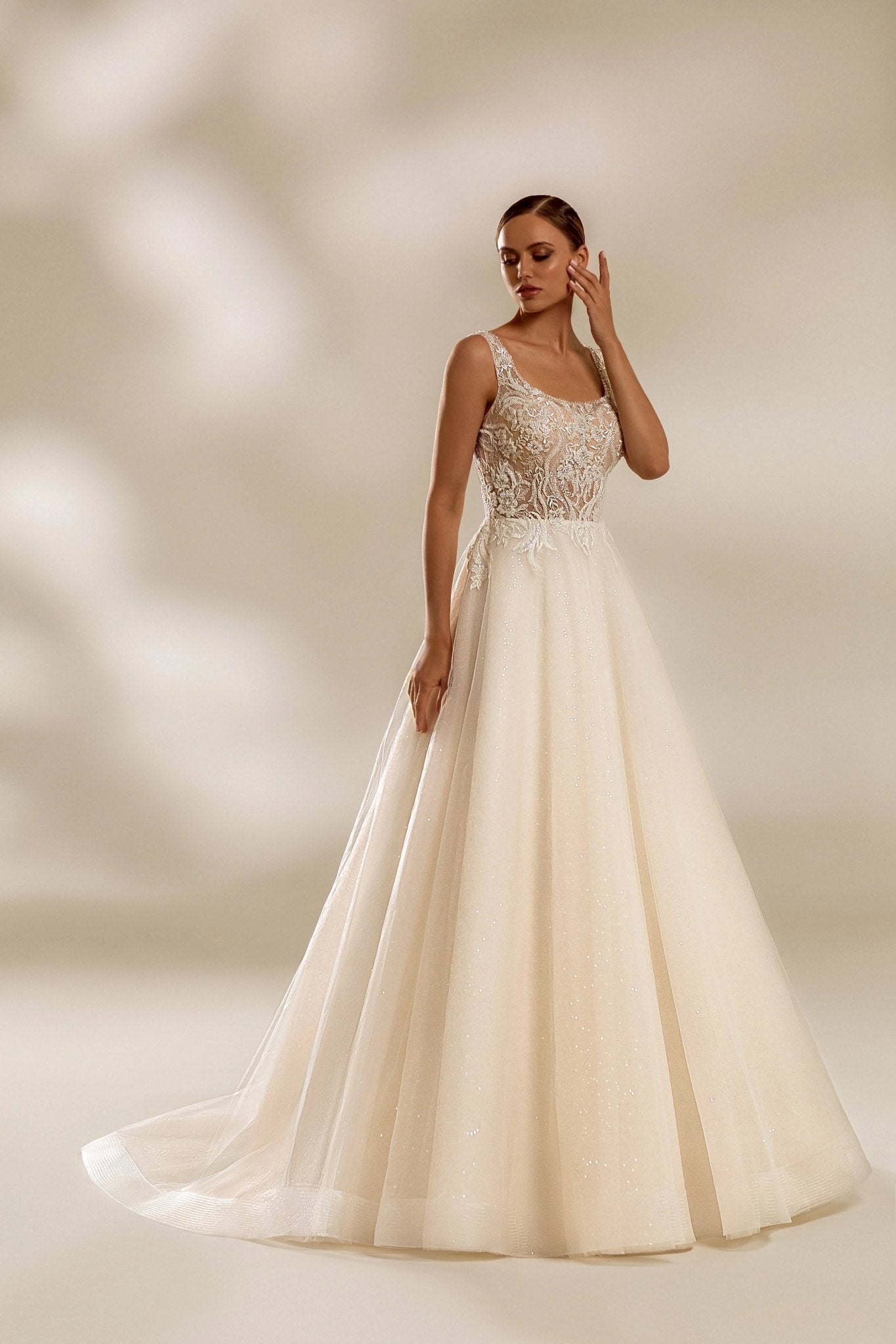 Dolores Affordable elegant wedding dress - violetta - bridal