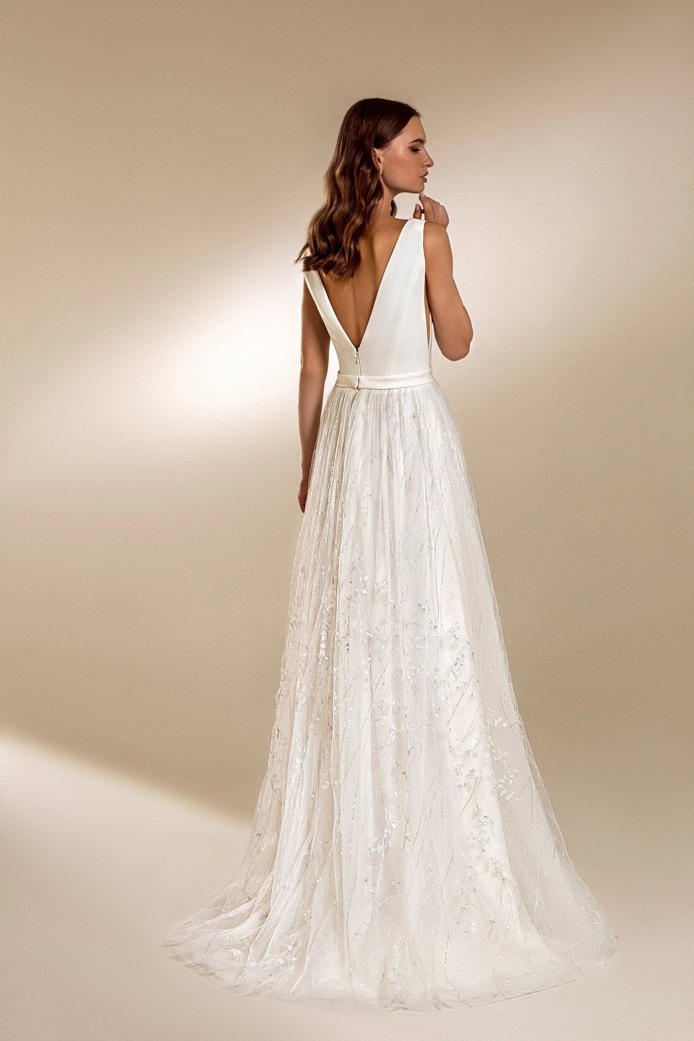 Elegant wedding dress Geraldine - violetta - bridal