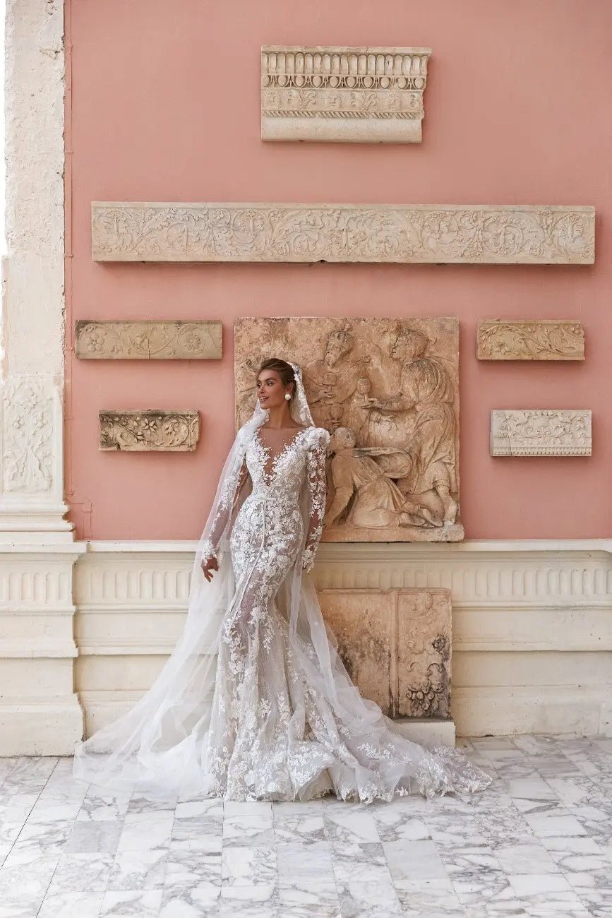 Emma elegant wedding dress - violetta - bridal