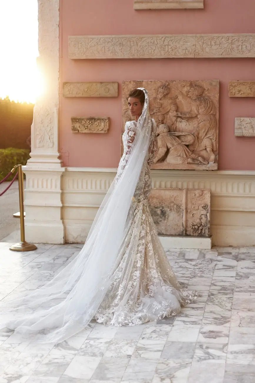 Emma elegant wedding dress - violetta - bridal