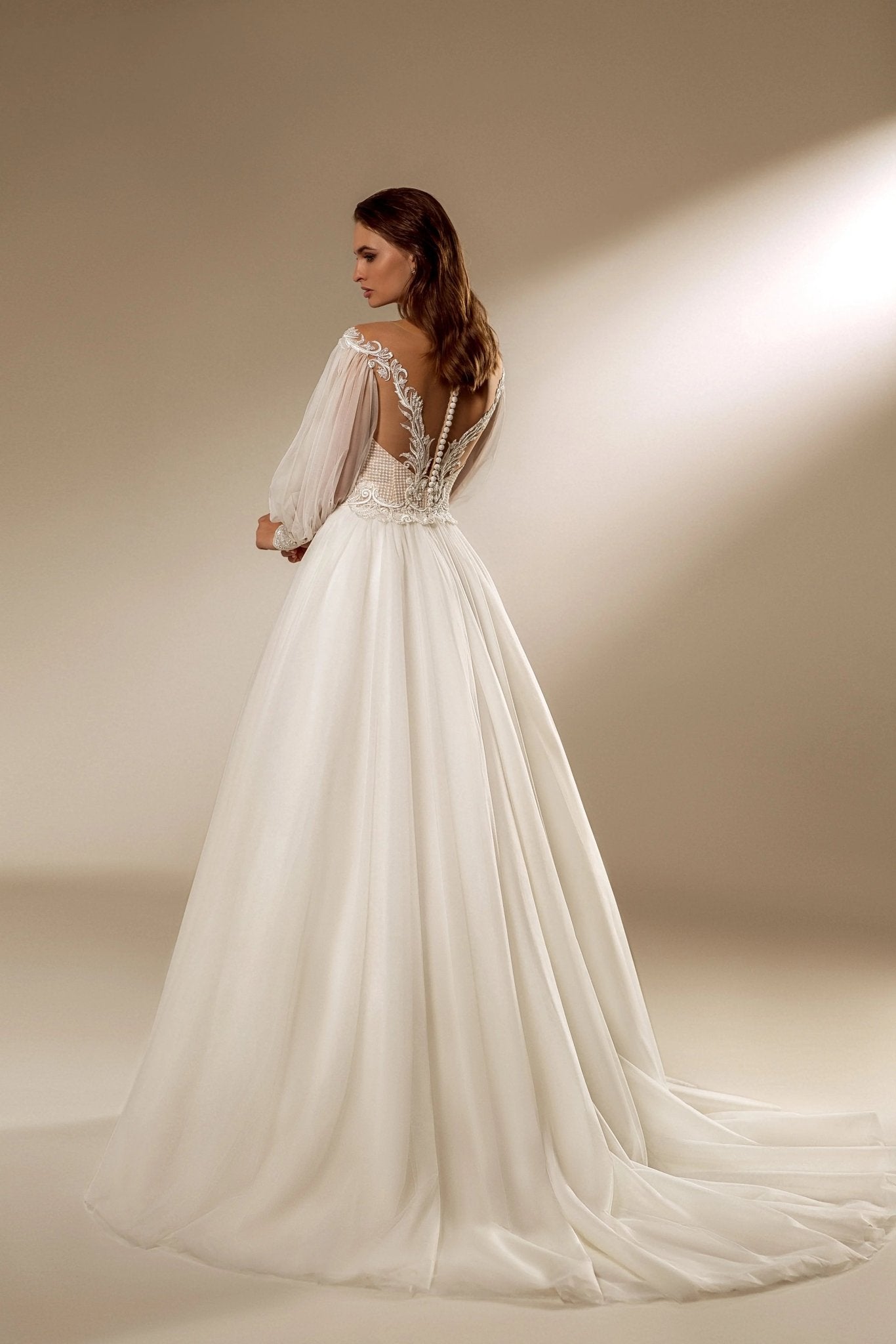 Eva wedding dress flawless blend of beauty and sophistication - violetta - bridal