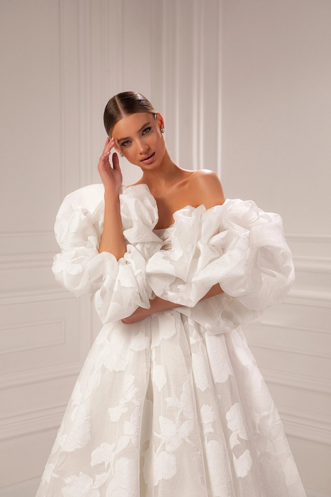 Jolanda princess silhouette dress - violetta - bridal