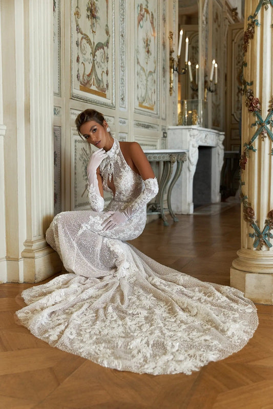 Lesley Experience the unparalleled elegance of a wedding dress on their special day - violetta - bridal