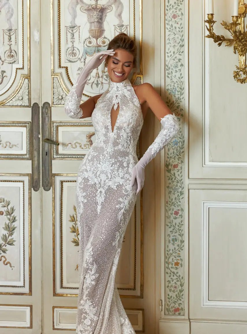 Lesley Experience the unparalleled elegance of a wedding dress on their special day - violetta - bridal