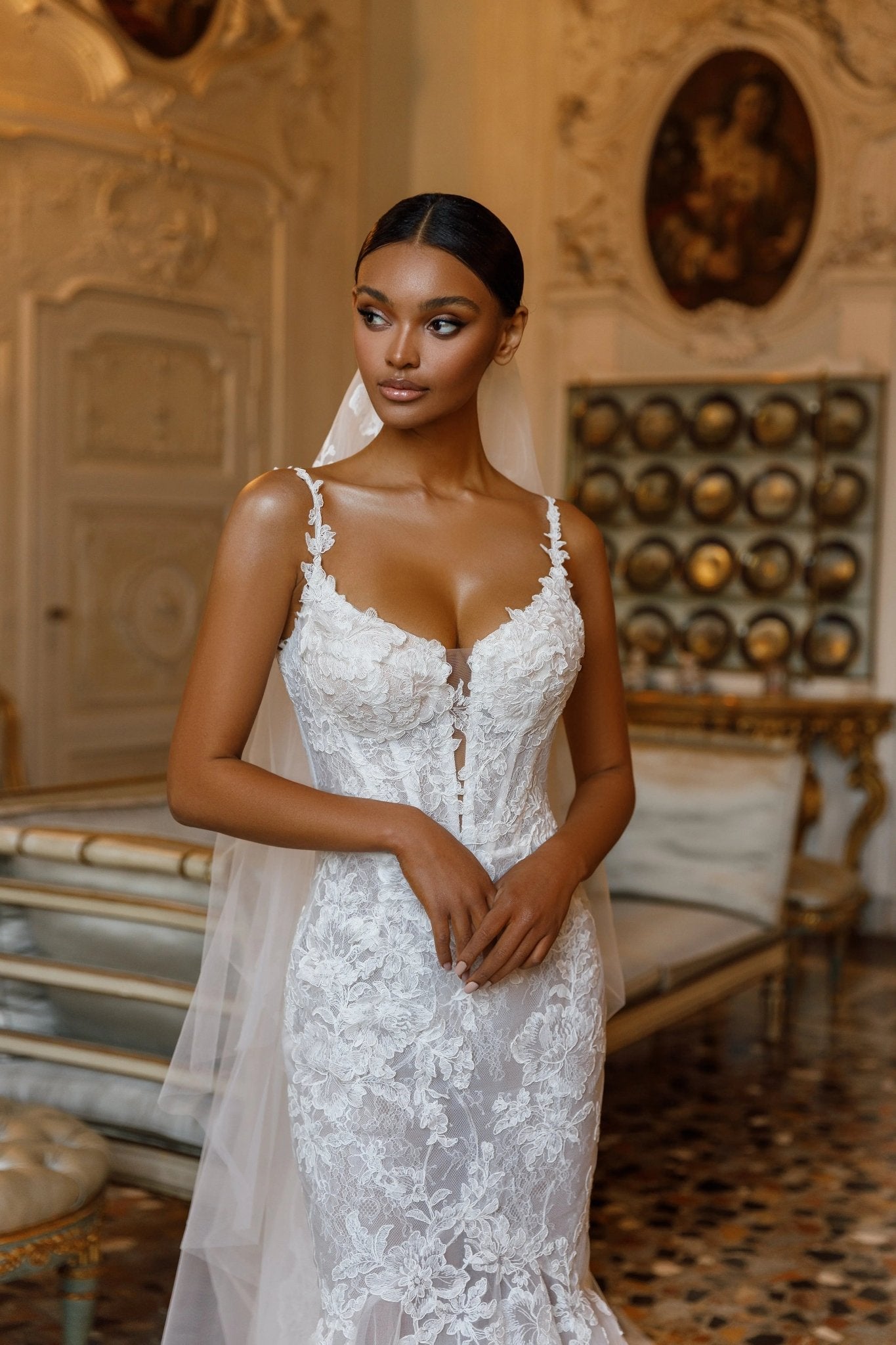 Lima mermaid silhouette wedding dress - violetta - bridal