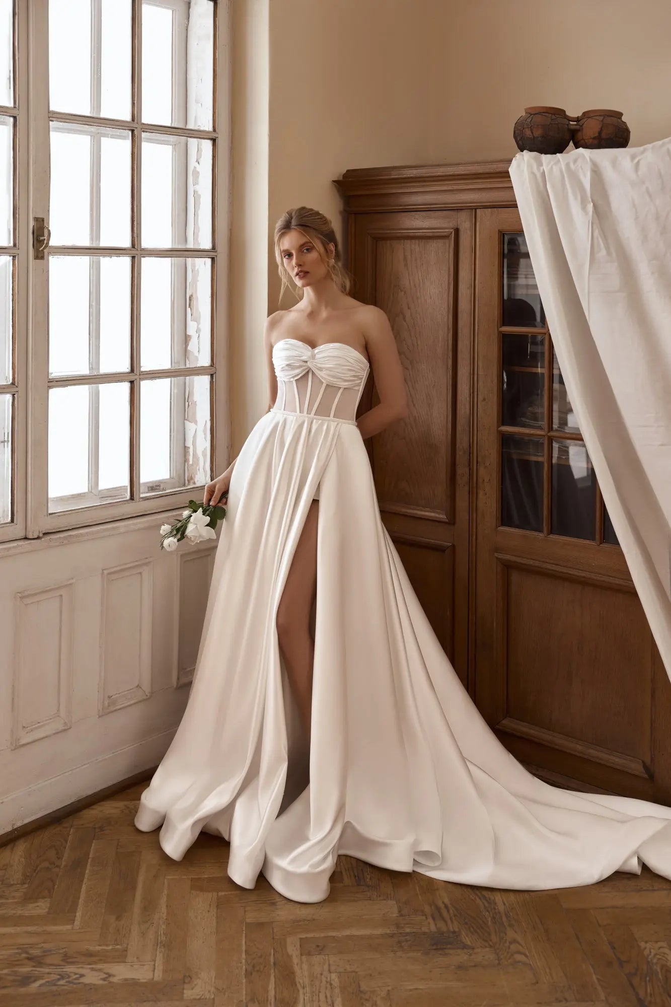 Lucia strapless ballgown wedding dress - violetta - bridal