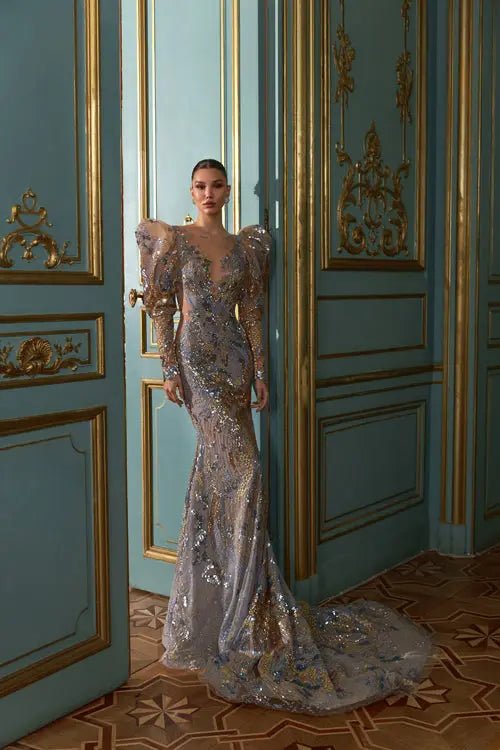 Luxurious mermaid gown 2306 - violetta - bridal