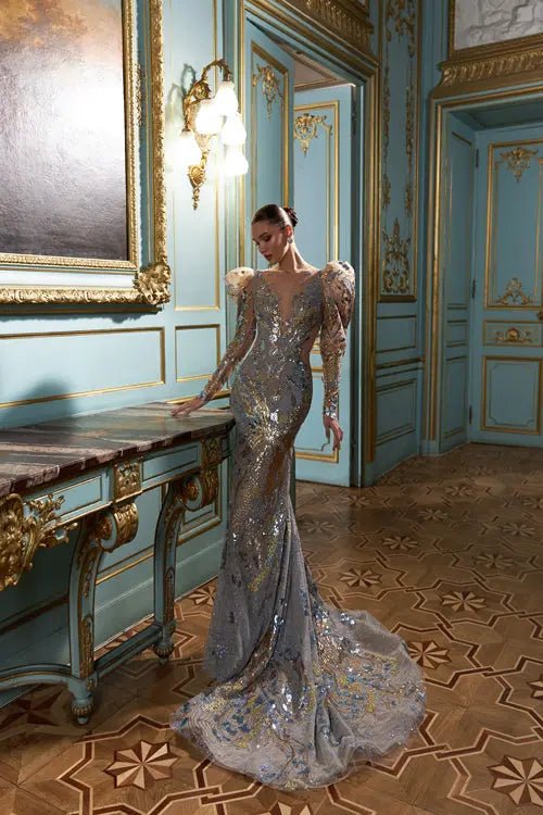 Luxurious mermaid gown 2306 - violetta - bridal