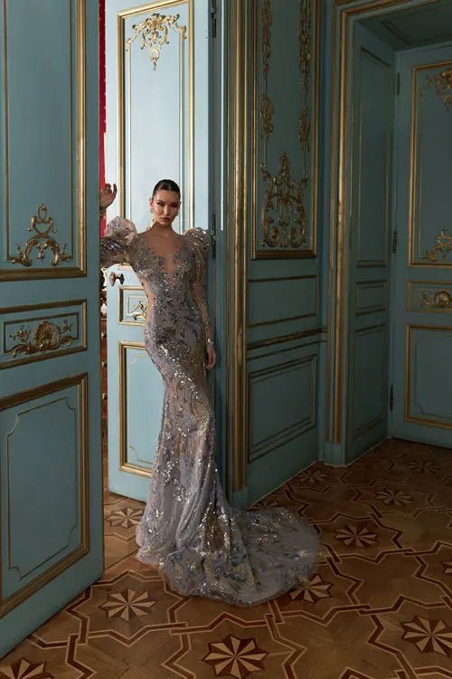 Luxurious mermaid gown 2306 - violetta - bridal