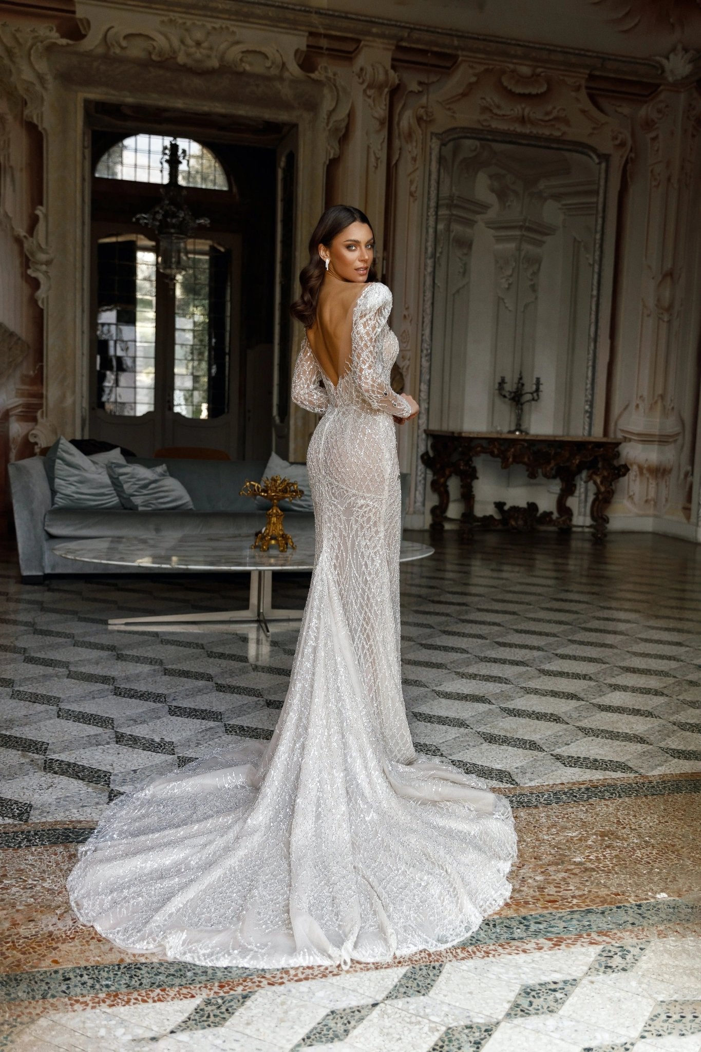 Maya dress with Lining - violetta - bridal