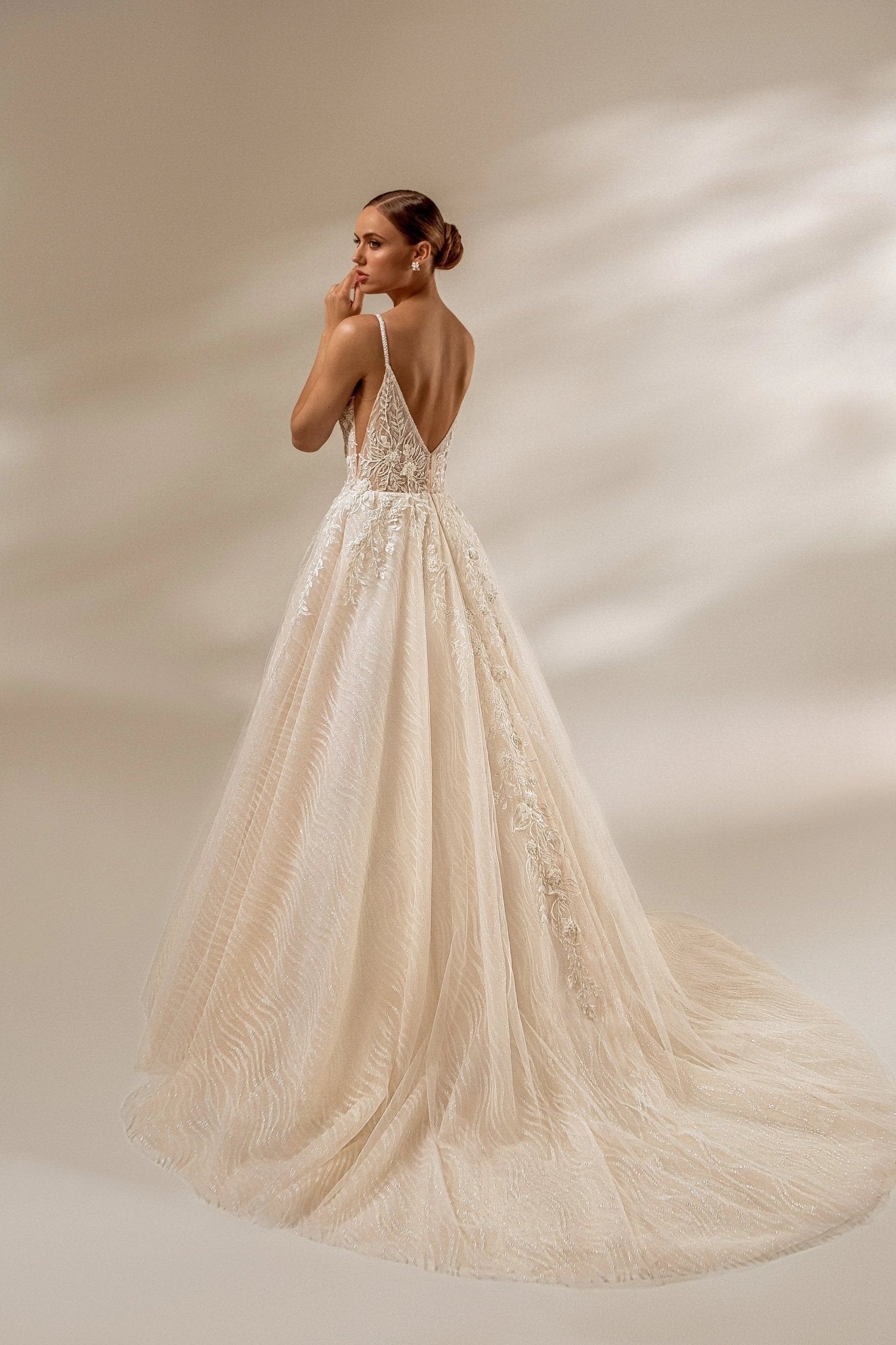 Milena Elegant comfortable wedding dress - violetta - bridal