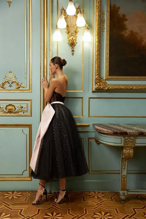 Model Number 2102 strapless tulle dress - violetta - bridal